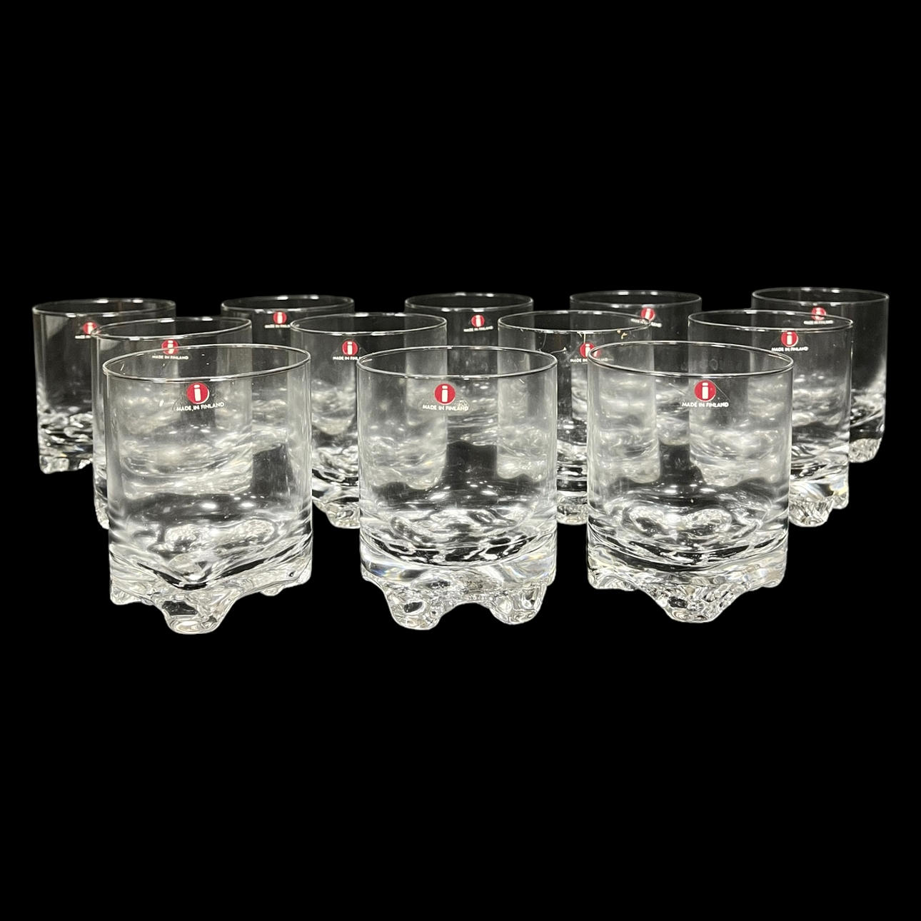 VISKILASIT, 12 st, ”Gaissa”, Iittala.