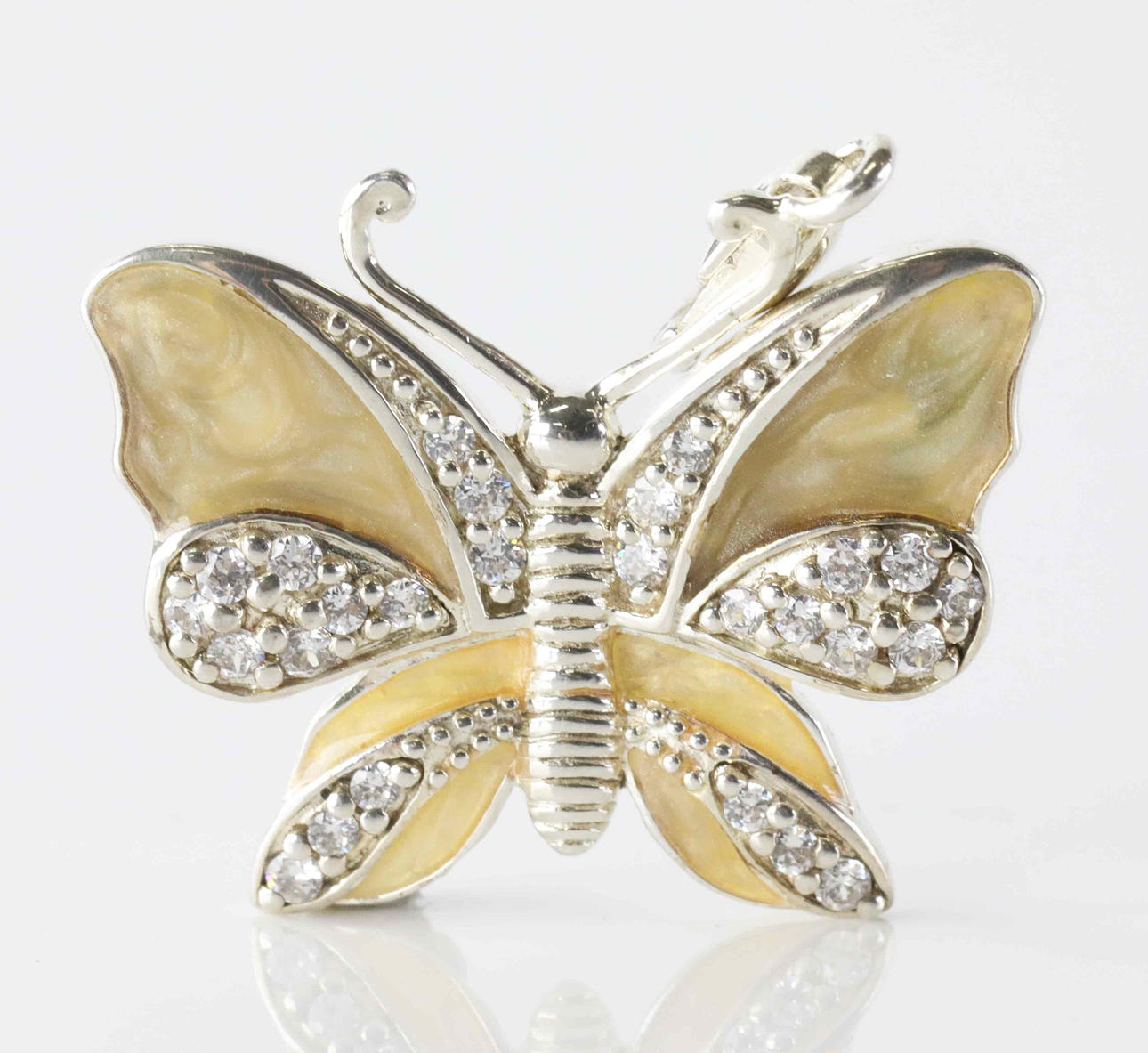 THOMAS SABO. colgante, mariposa, plata de ley.
