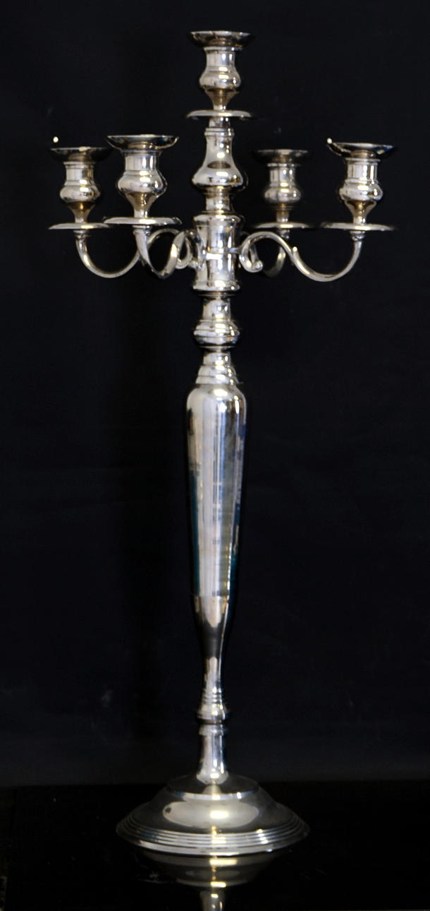 Kandelaber 5-armad.