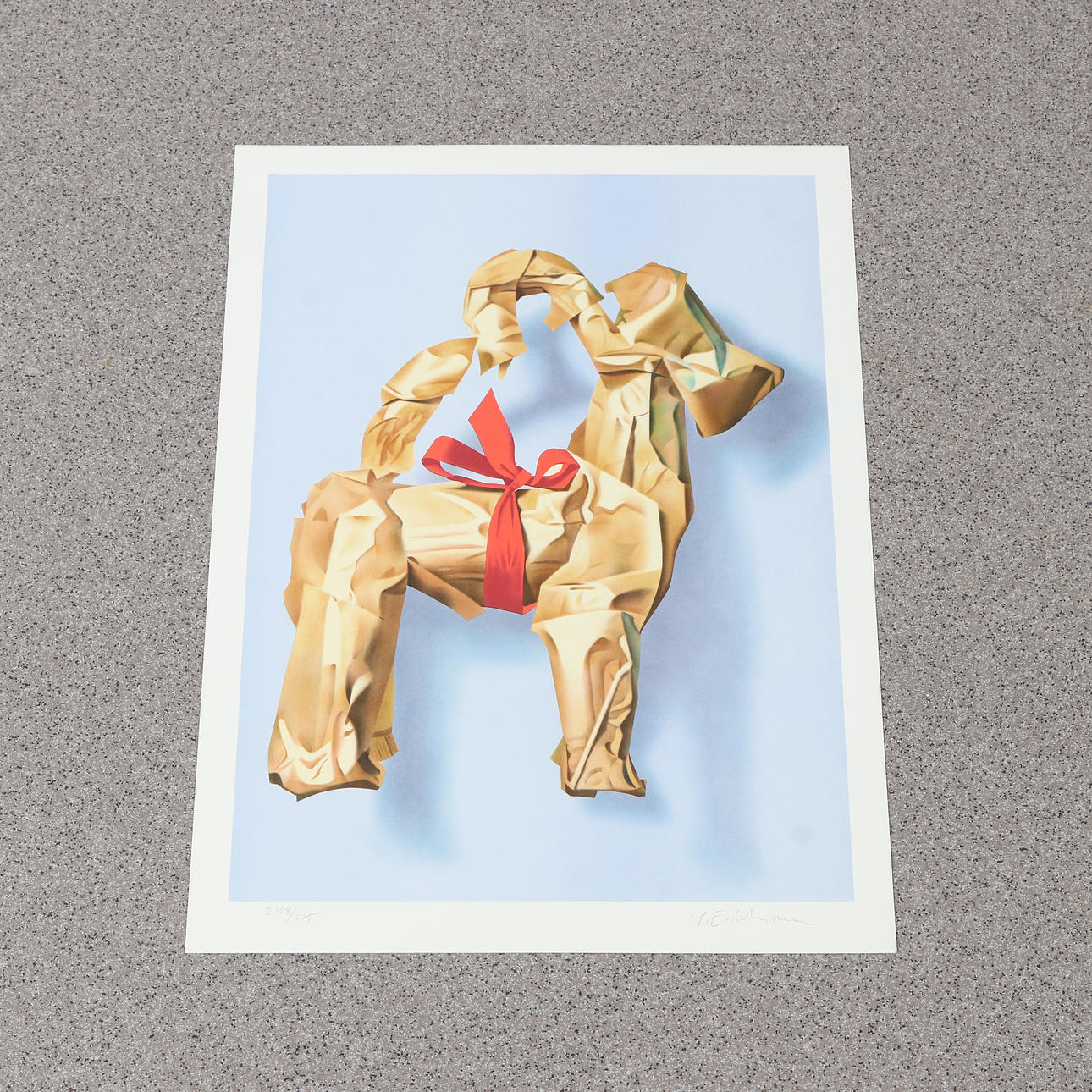 YRJÖ EDELMANN. Litografi, 248/375.