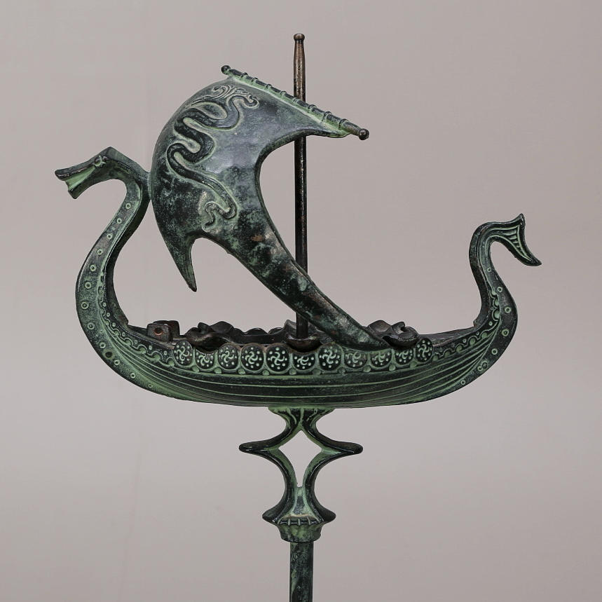 ASKKOPP, golvmodell, metall, Old Country Conneticut USA.