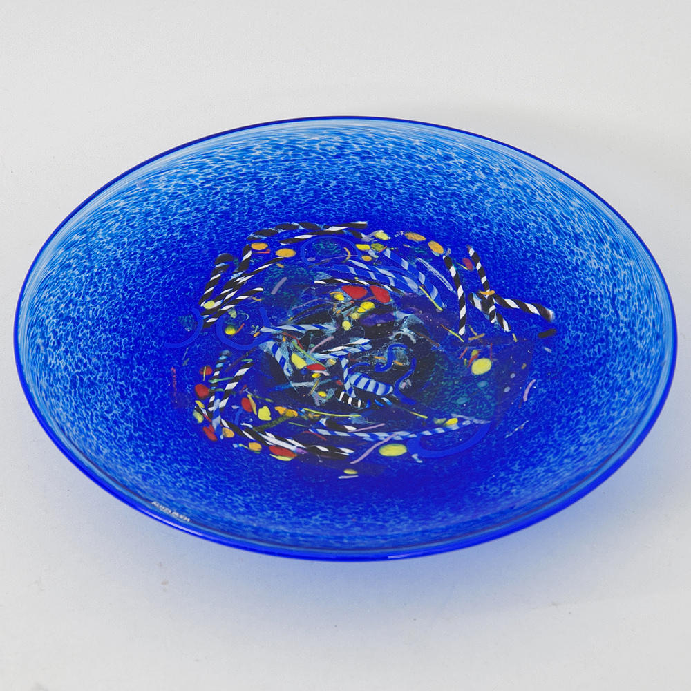 BERTIL VALLIEN. FAT, konstglas, Kosta Boda.