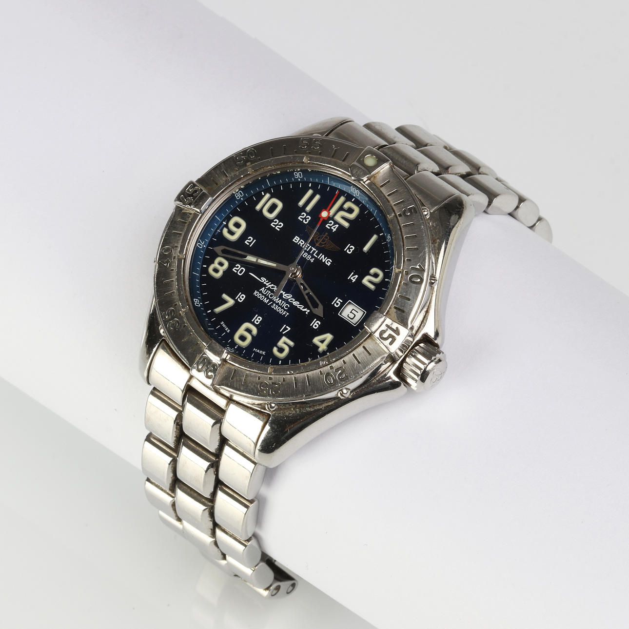 BREITLING SUPEROCEAN, MEN'S WRISTWATCH.