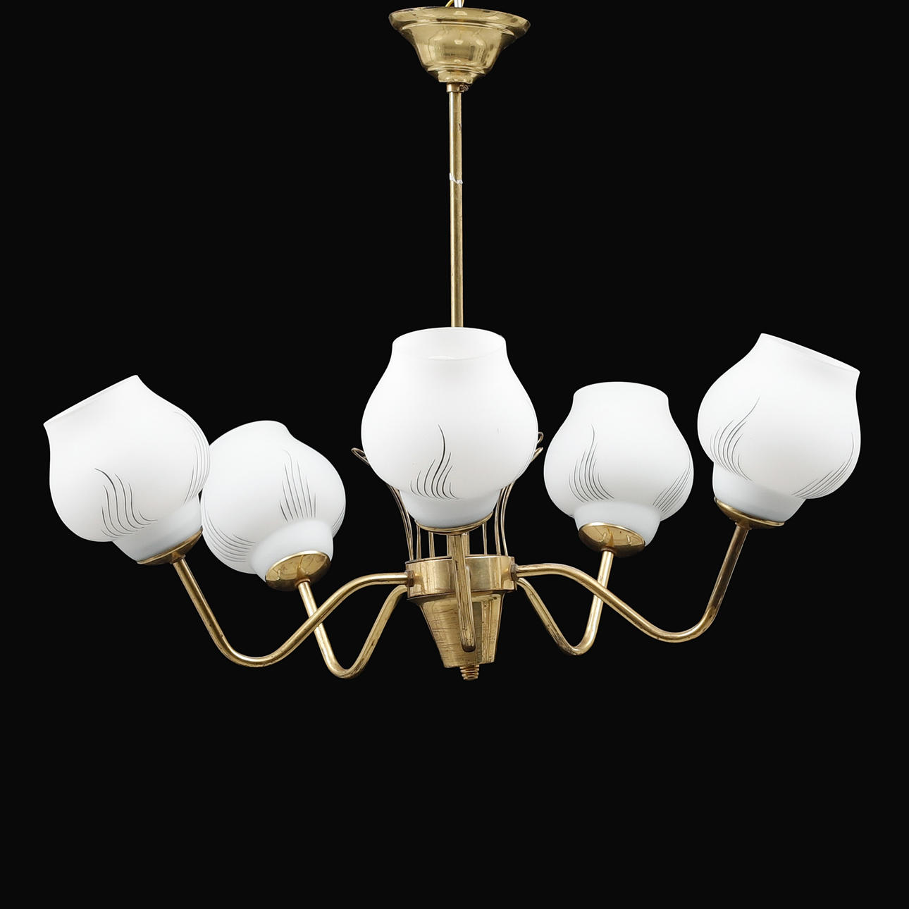 A 1950's ceiling lamp.