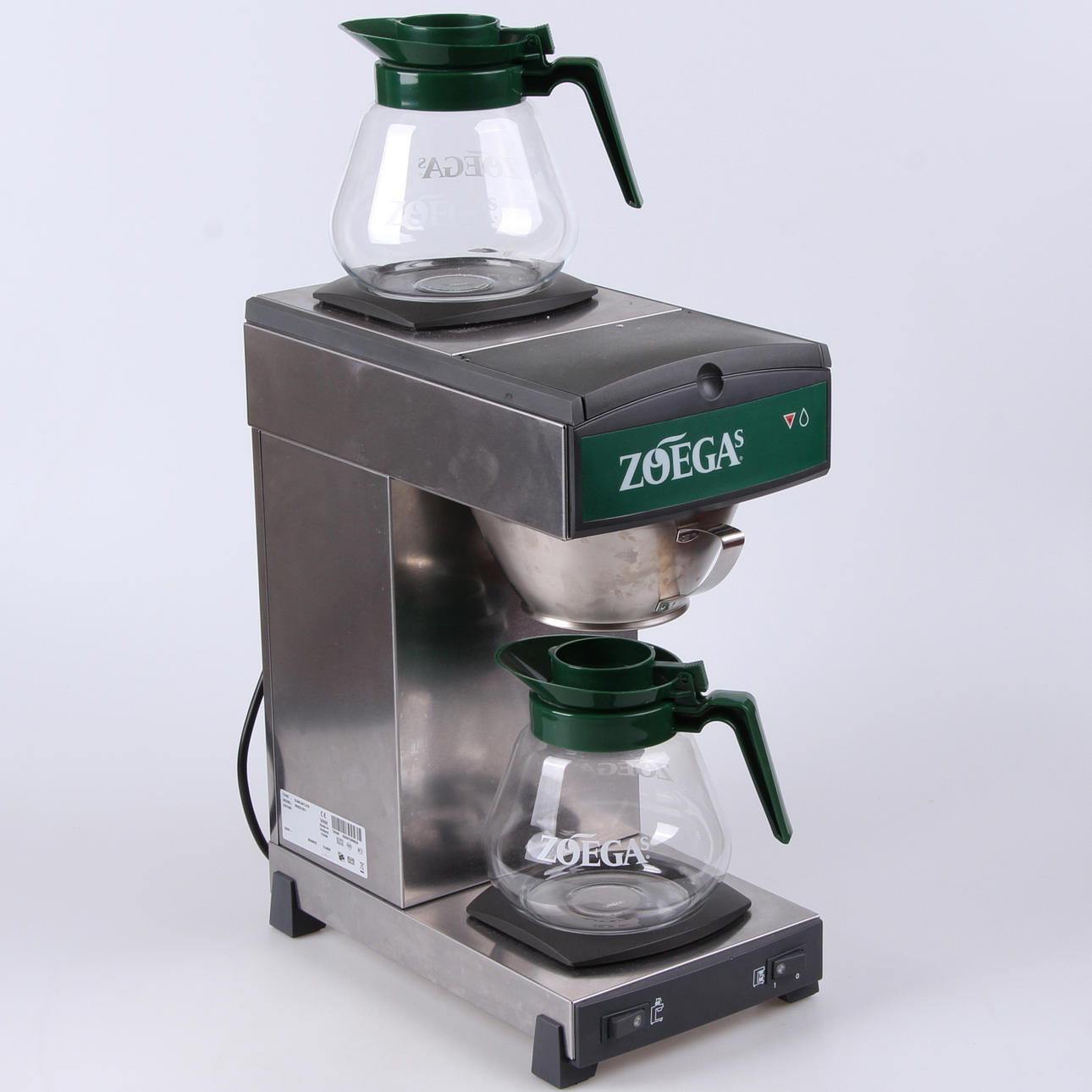 KAFFEBRYGGARE, med värmeplatta, Zoegas, 2015.