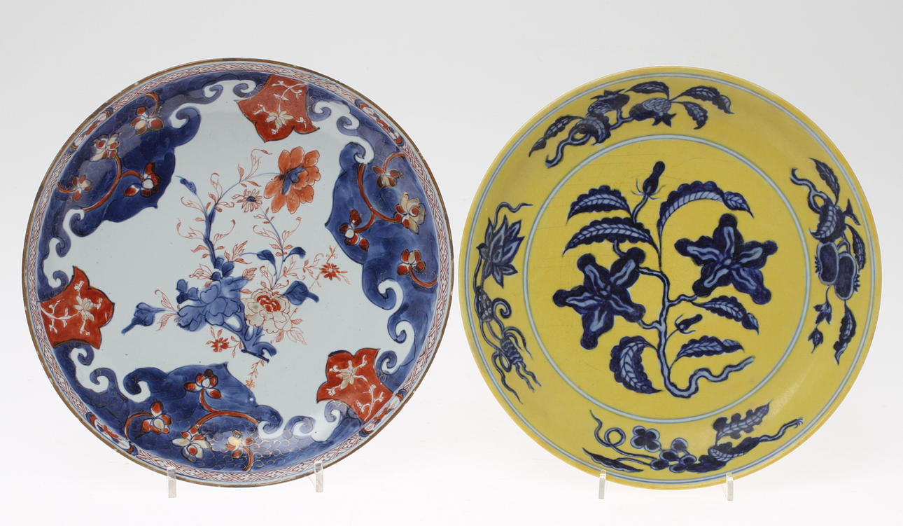 FAT, 2 st, porslin, Kina.