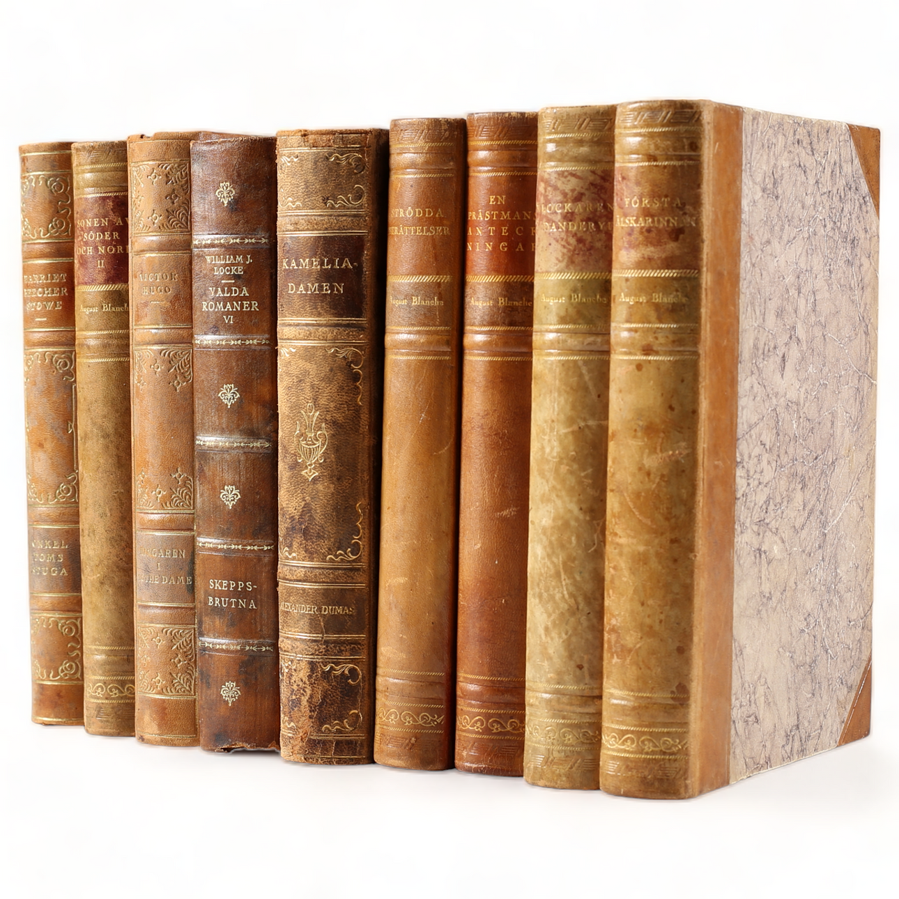 BÖCKER, 9 st, bl.a. August Blanche, 1927-28.