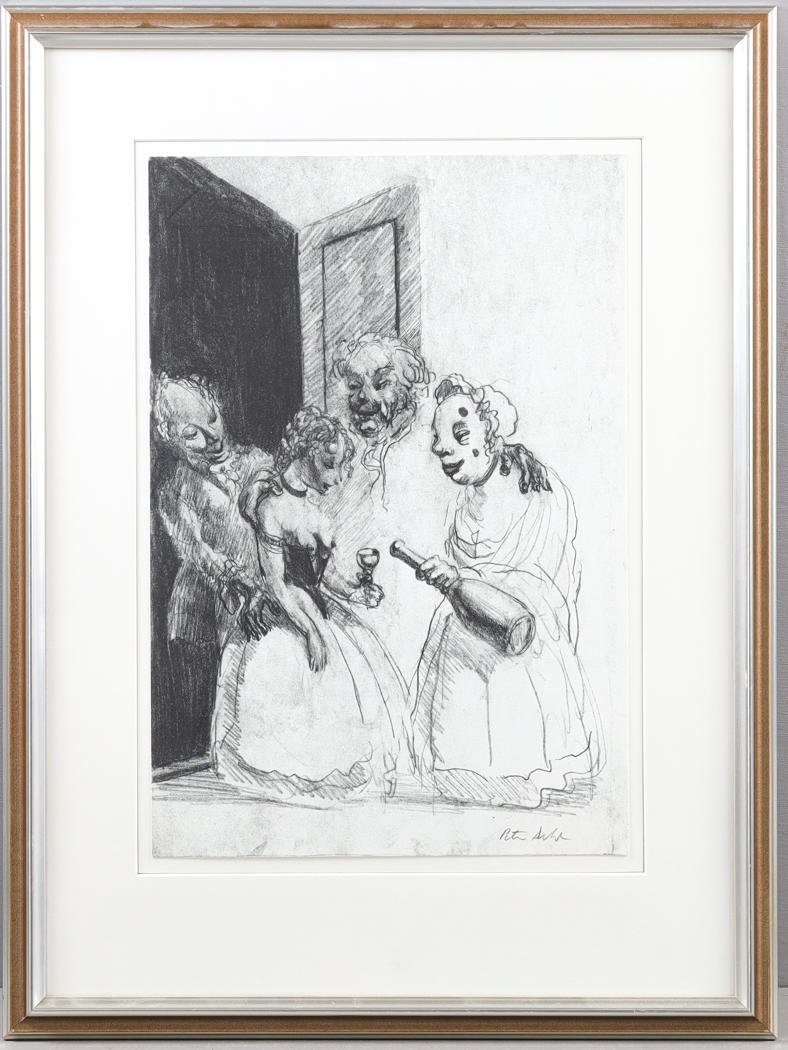 PETER DAHL. From Fredman's Epistel, lithography.