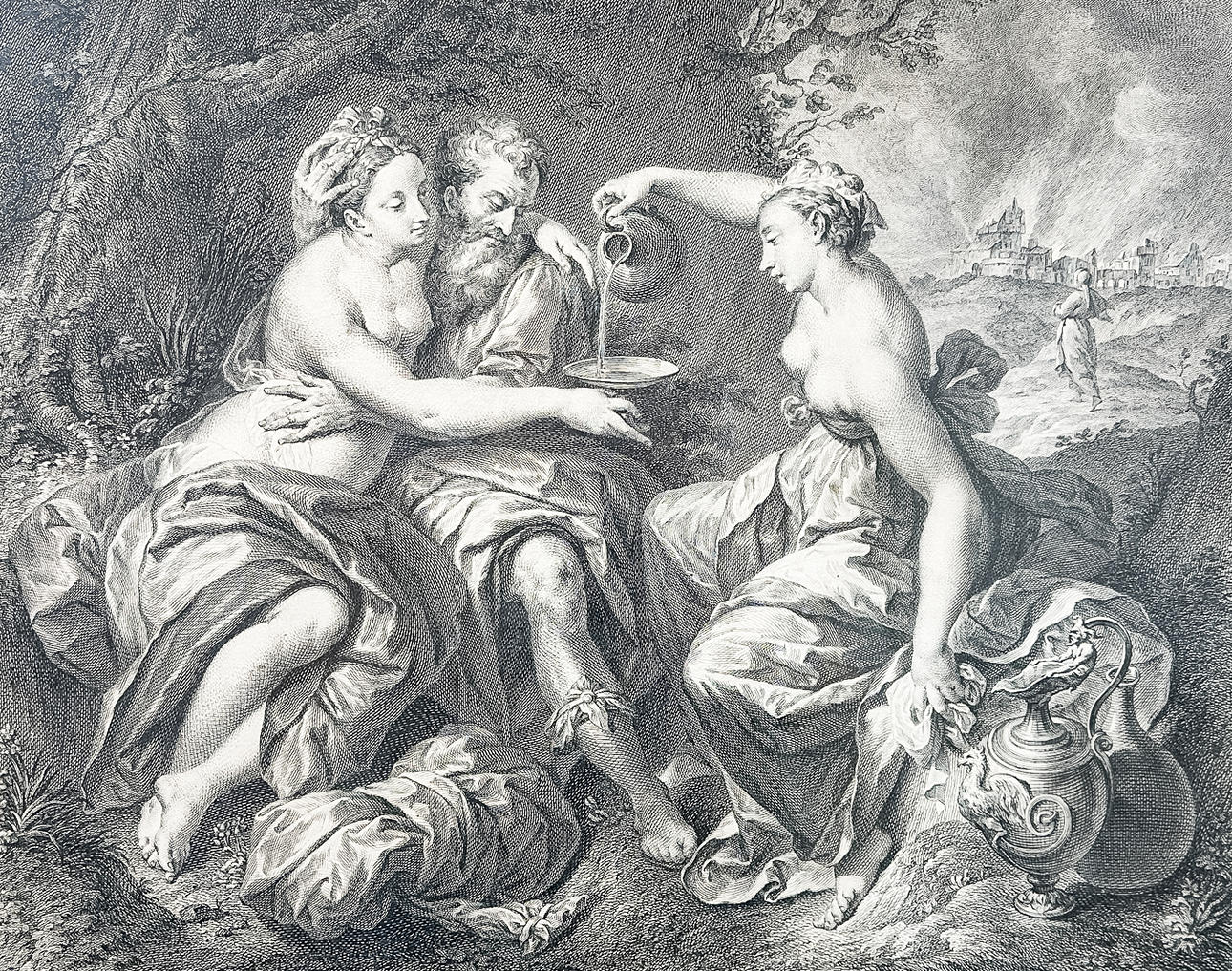 JOHAN MARTIN PREISLER. KOPPARSTICK.