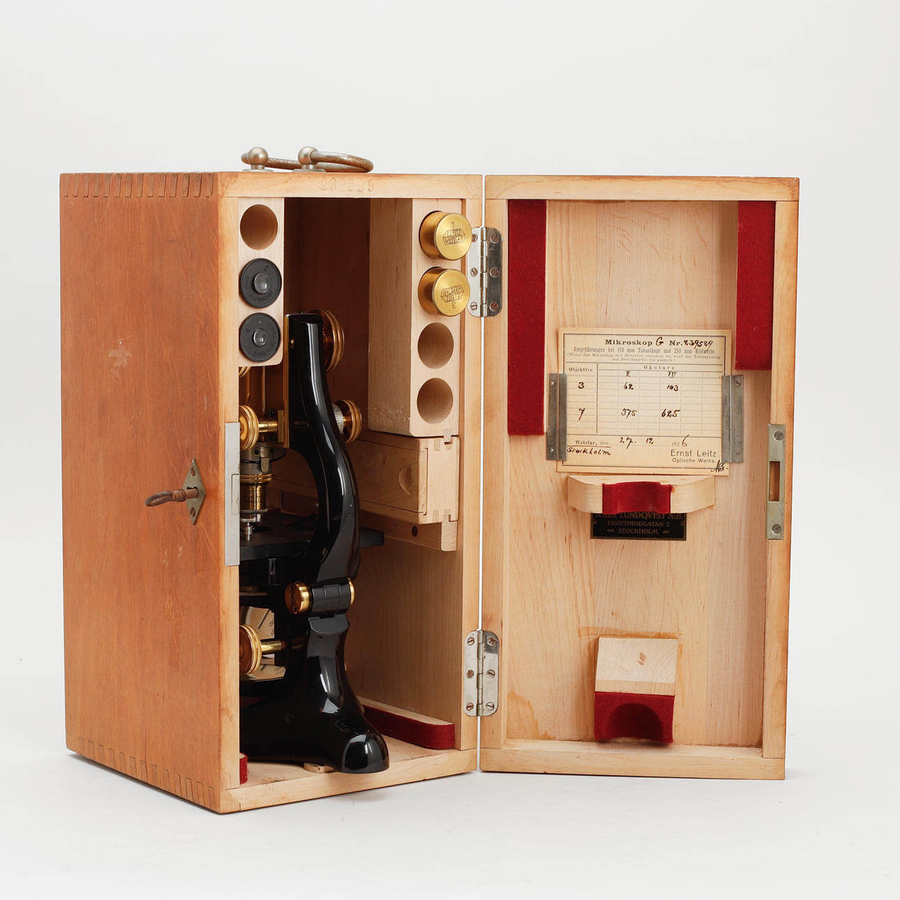 MIKROSKOP, Ernst Leitz, Wetzlar, 1926.