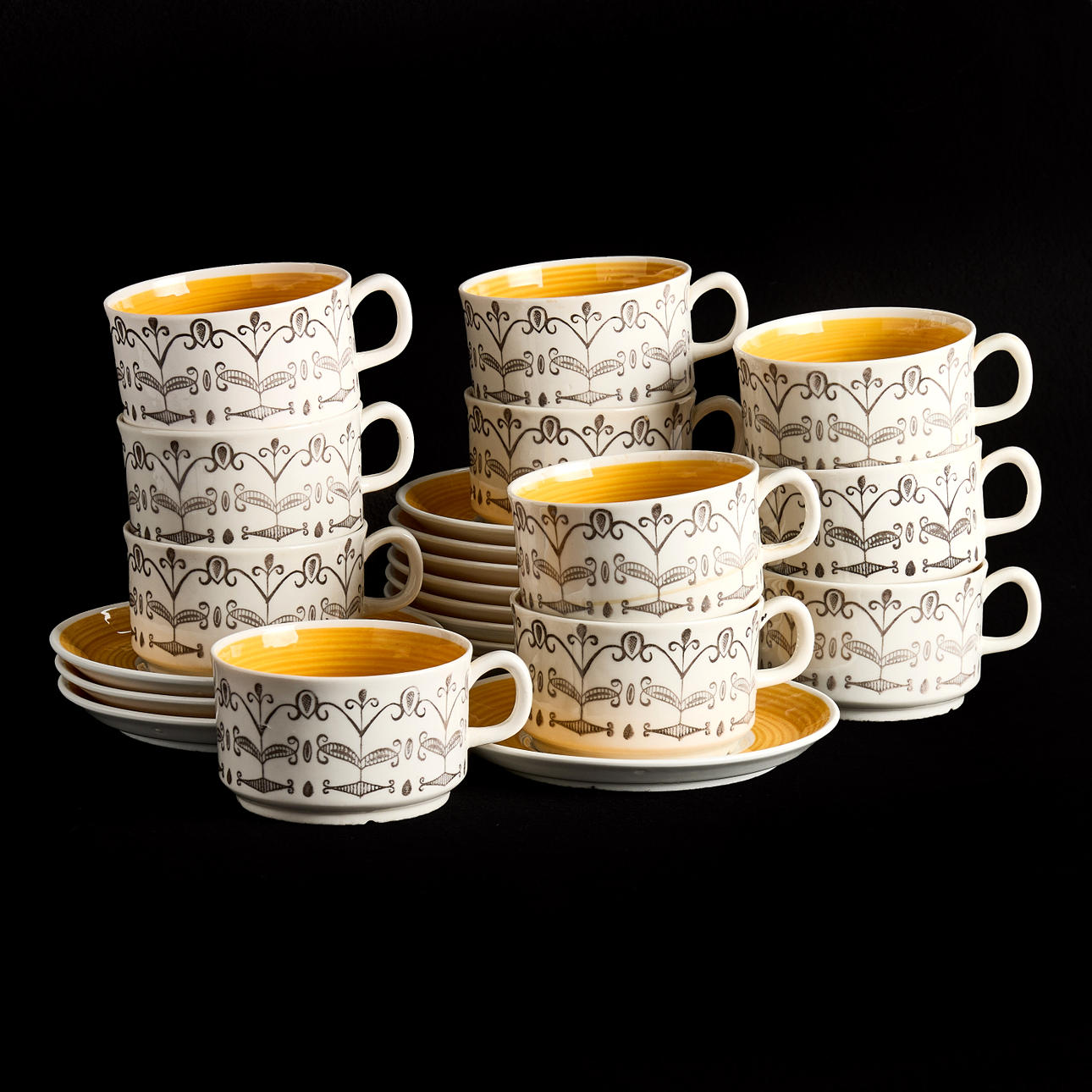 TEKOPPAR med FAT, "Maria", Gefle.