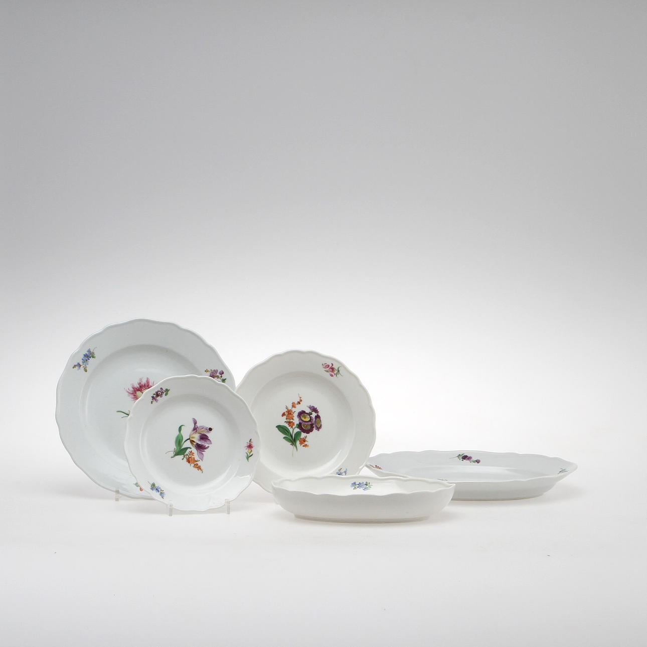 SERVIS, porslin, 20 delar, Meissen.