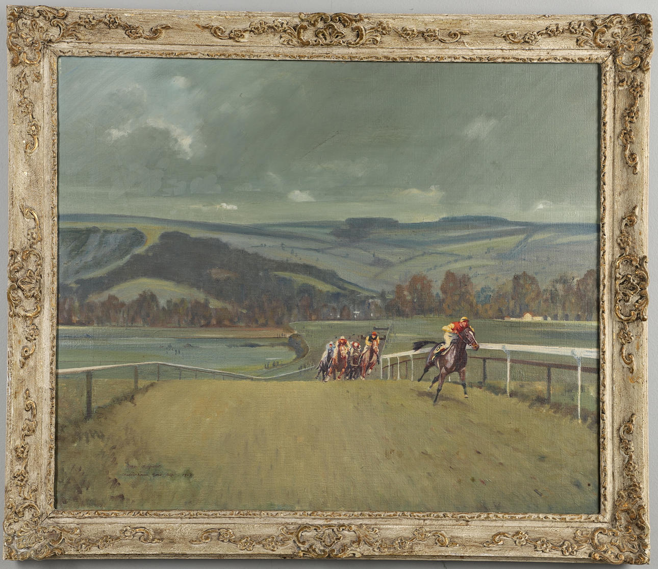 JOHN OLDFIELD (20TH CENTURY). CHELTENHAM GOLD CUP, 1950.