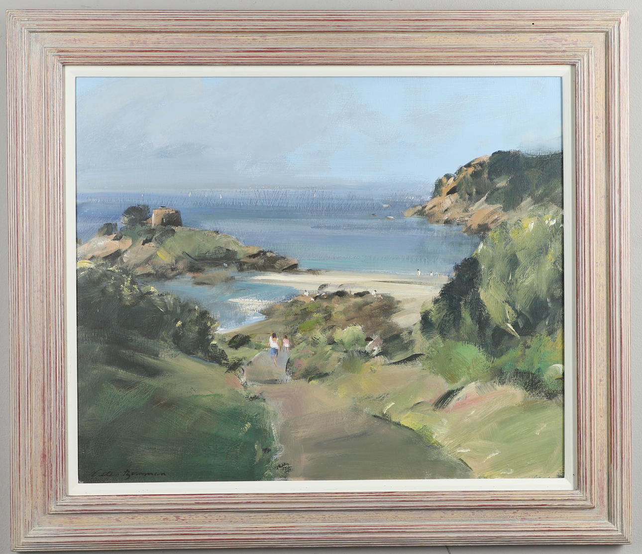 PETER BERMAN (B.1950). ON THE EAST ANGLIAN COAST (BAWDSEY?)