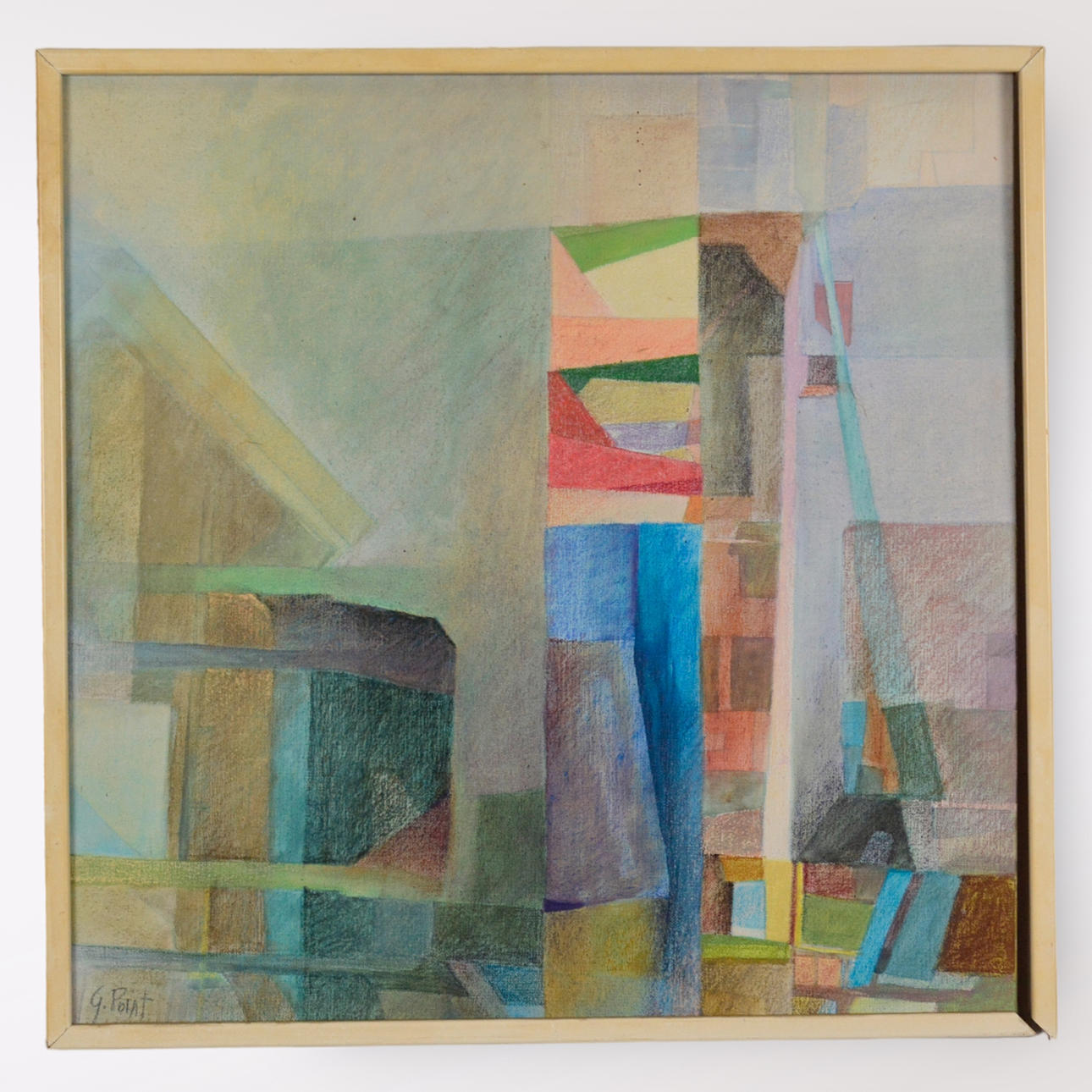 GEORGES POINT. Olja på duk.