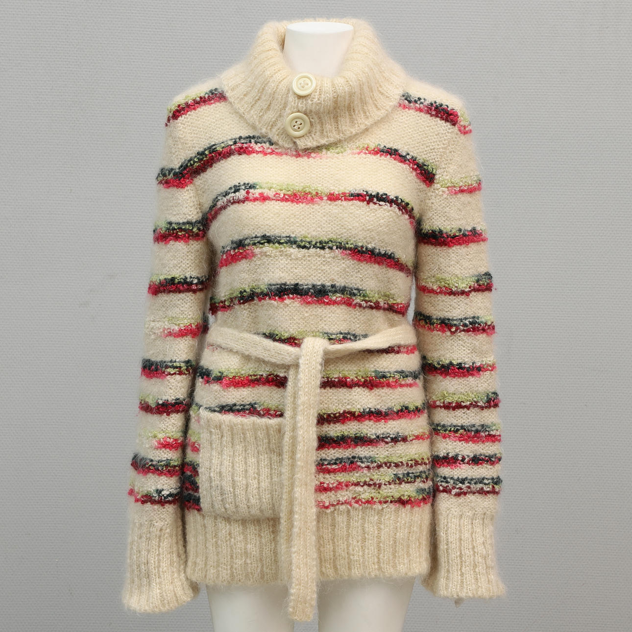 PULLOVER, gestrickt, hergestellt in Italien für NK, Größe M.