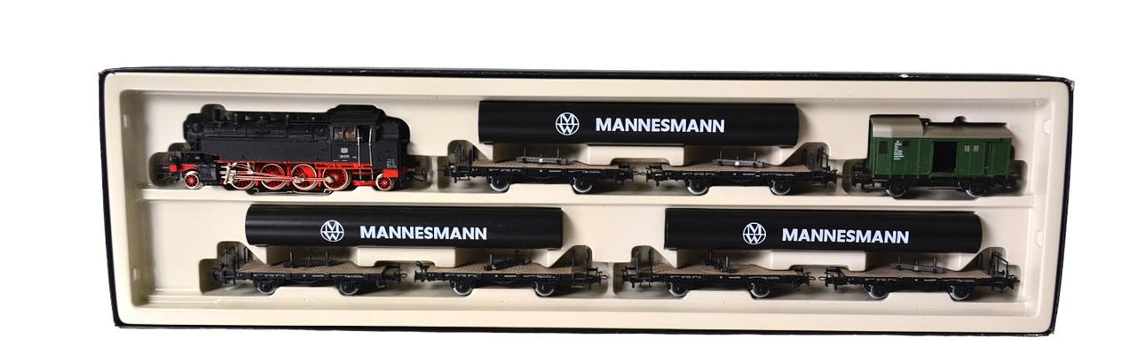 LOK SAMT VAGNAR, Märklin HO 2854.