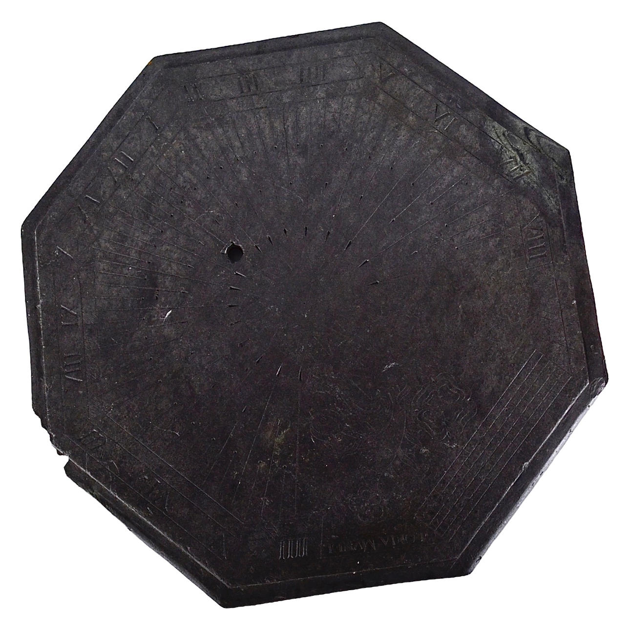 SOLUR, sten, daterad 1726.