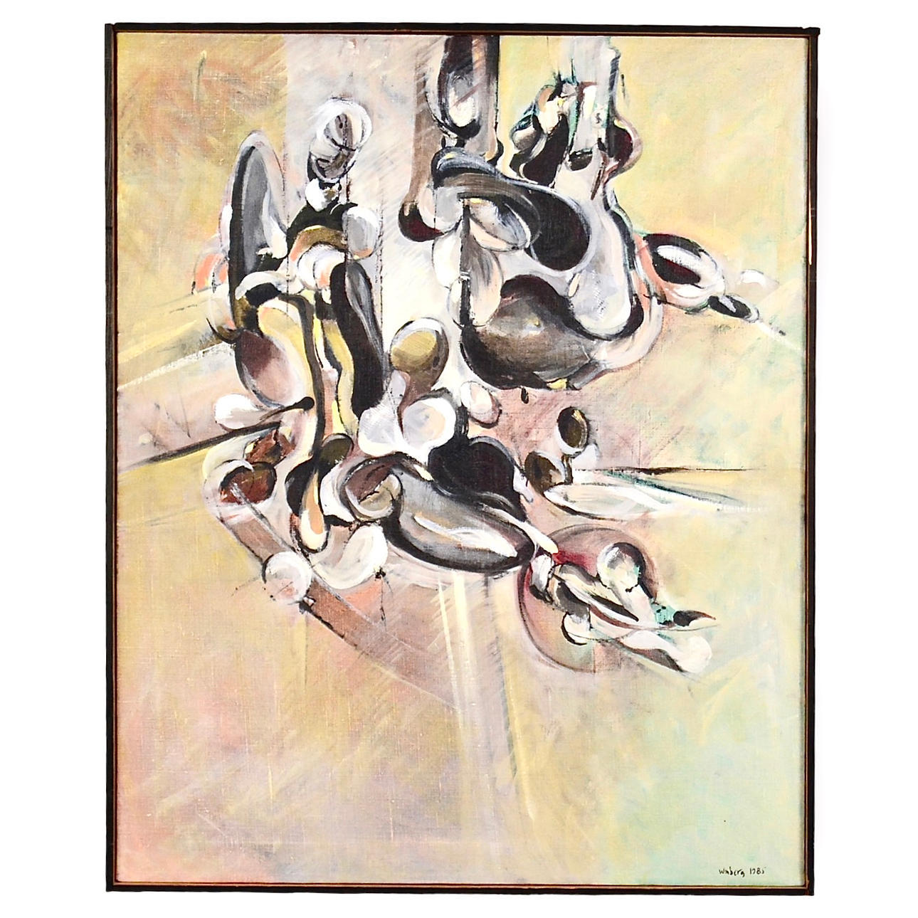 BENGT WINBERG. oil on canvas.