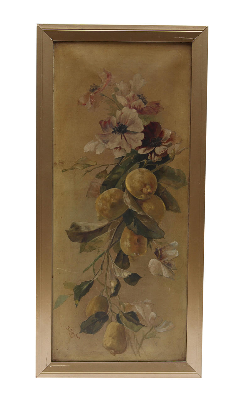 OKÄND KONSTNÄR, olja på duk, sign o dat 1905.