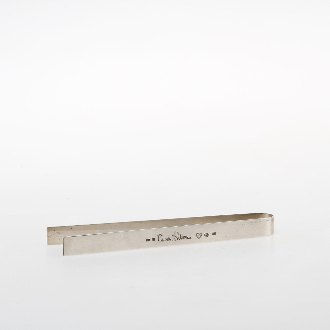 WIWEN NILSSON. Kaktång, sterlingsilver. Lund 1954. Vikt ca 50 gram.