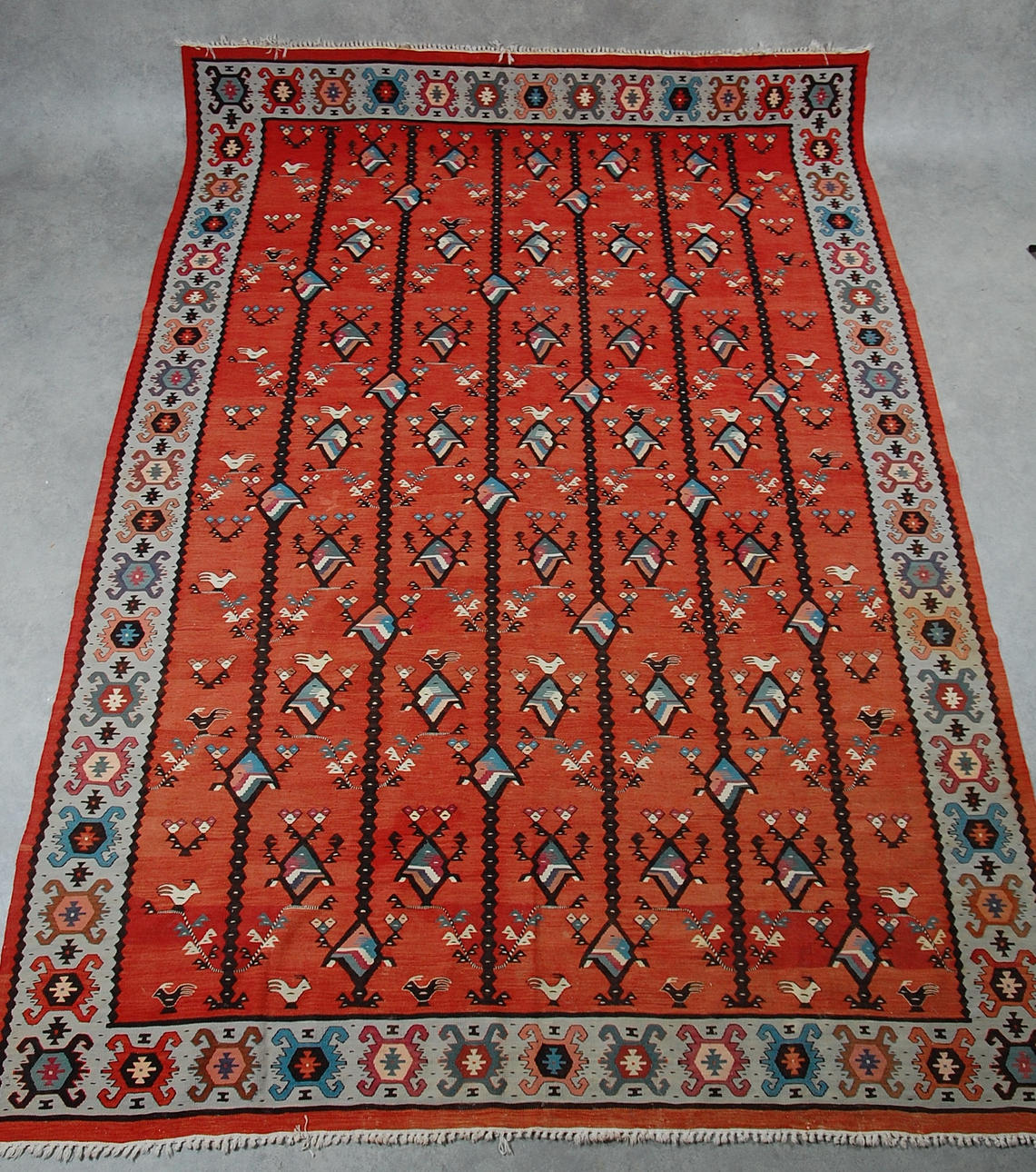 ANATOLISK KELIM, semiantik,313 x 225 cm.