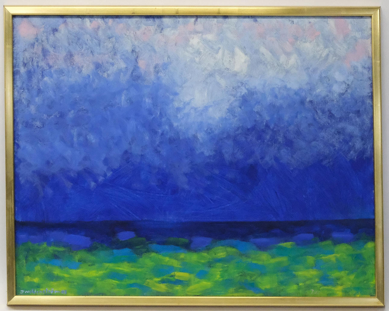 JOHAN WALDENSTRÖM. OLJA PÅ DUK.