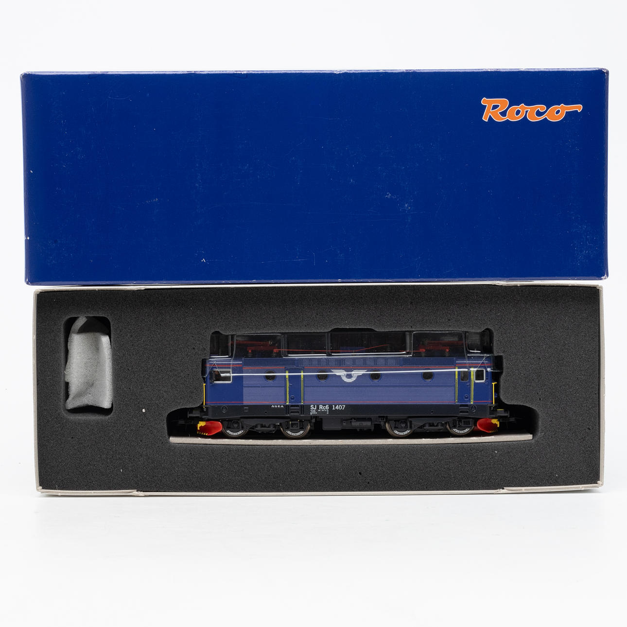 ROCO SJ:s Rc6 1407, AC, digital, originalförpackning.