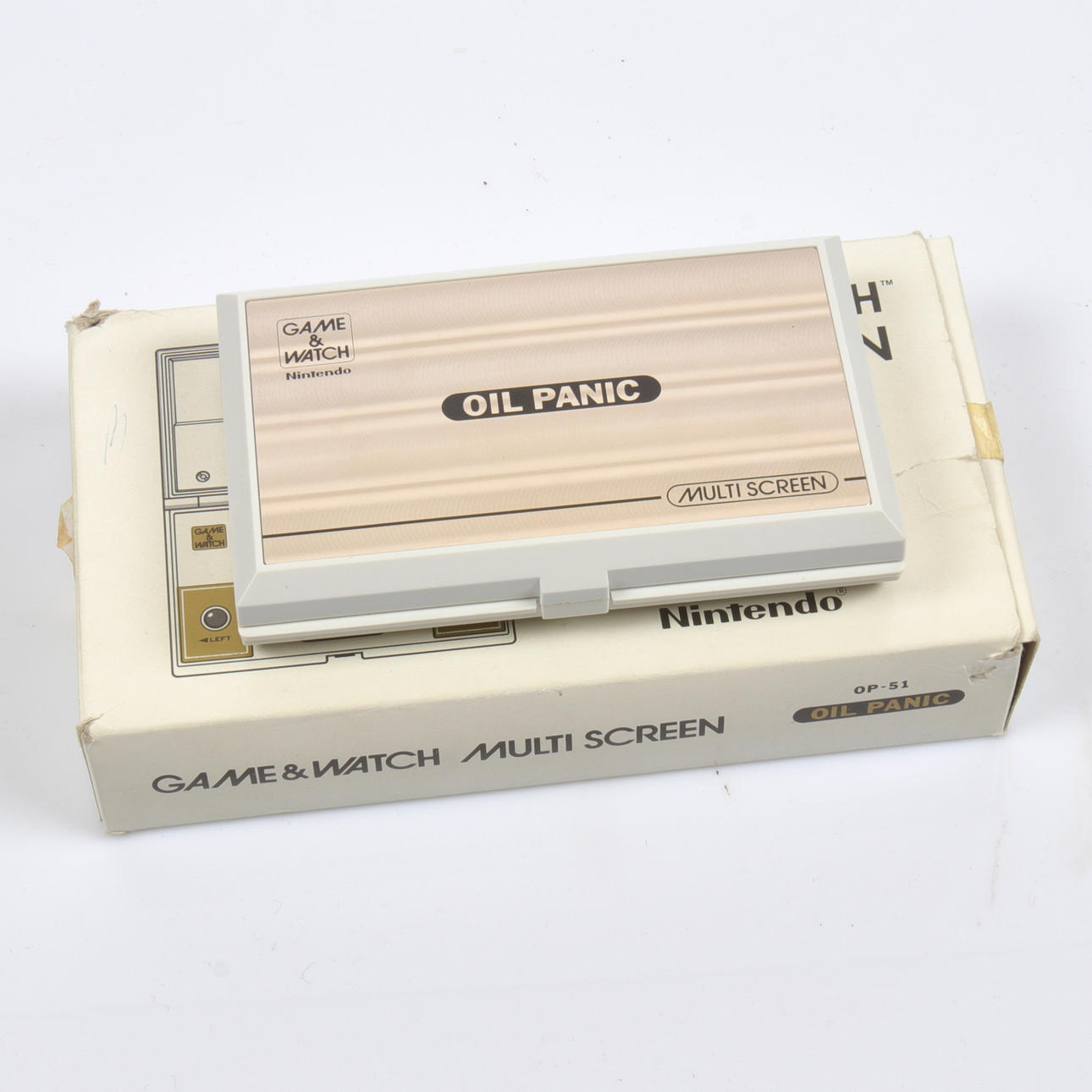 NINTENDO, Game & Watch Oil Panic Multi Screen OP-51, video
