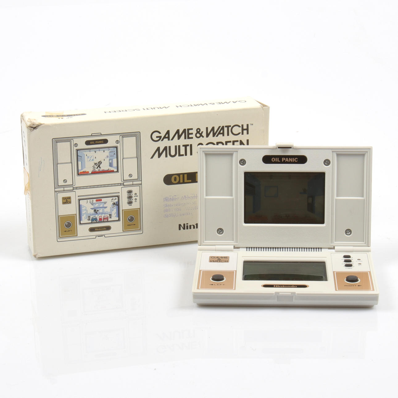 NINTENDO, Game & Watch Oil Panic Multi Screen OP-51, video