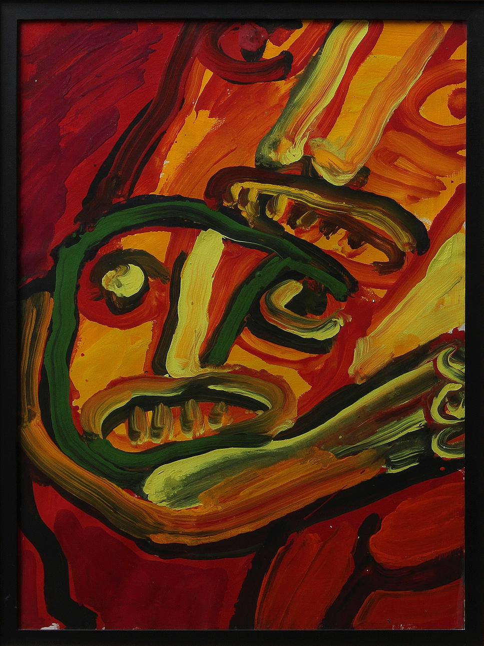 BENGT LINDSTRÖM. Gouache. Signerad Lindstrom.