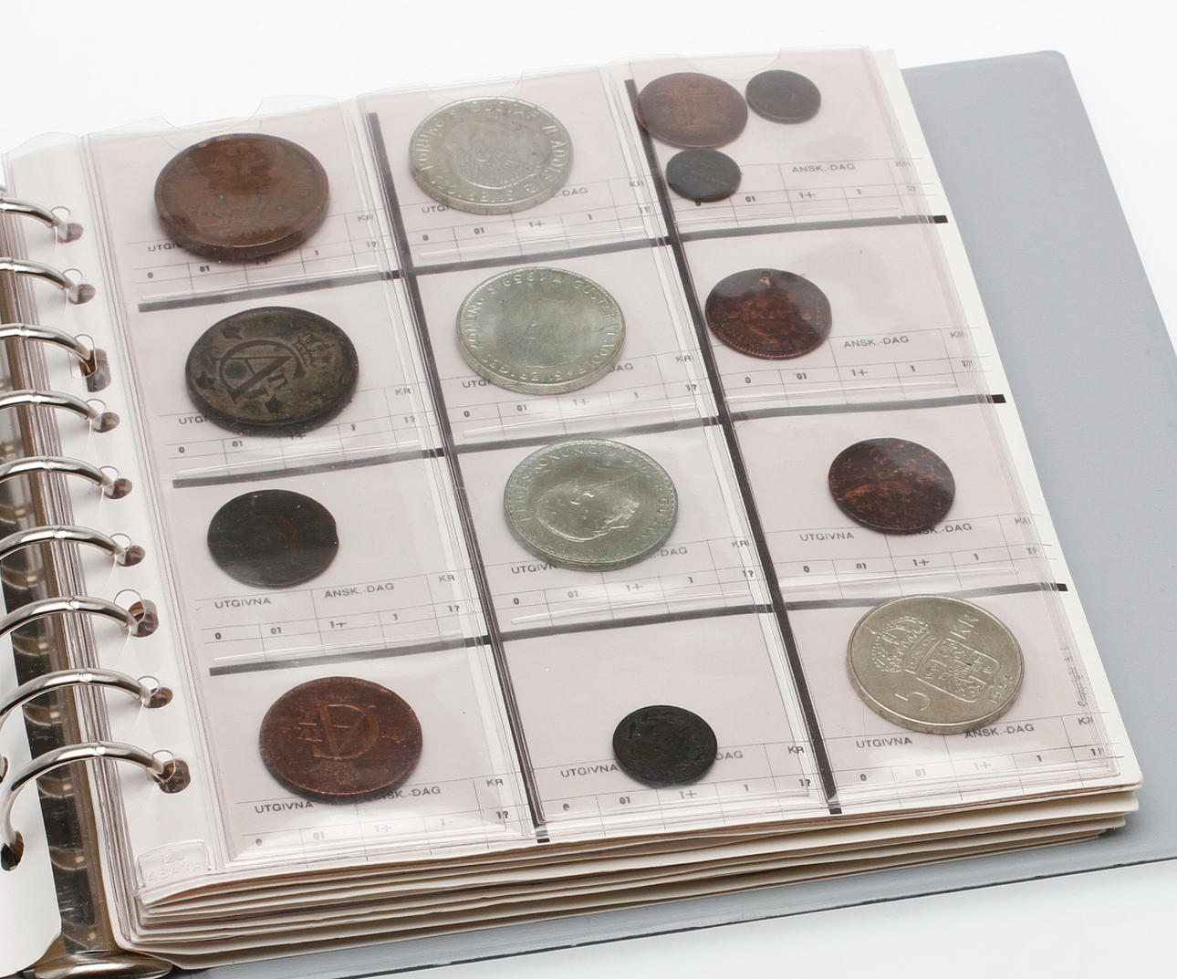 MYNT och SEDLAR, Ryssland, Sverige och Norge, bl.a. silver.