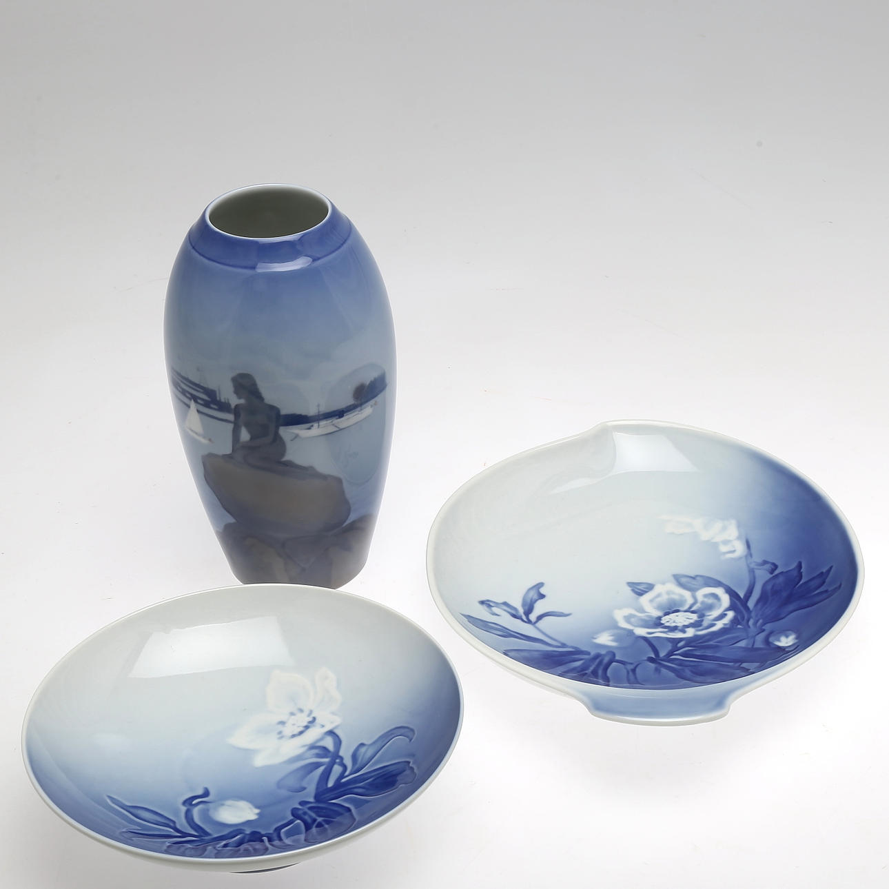 VAS OCH FAT, porslin, 3 st, Bing & Gröndal.