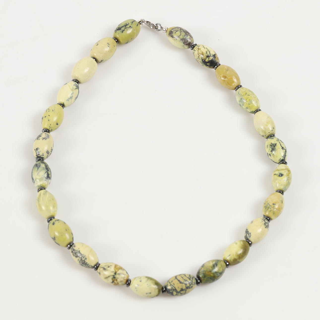 COLLIER, blomsterturkos.