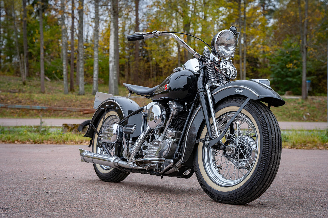 HARLEY DAVIDSON, model EL Knucklehead, 1947, USA.