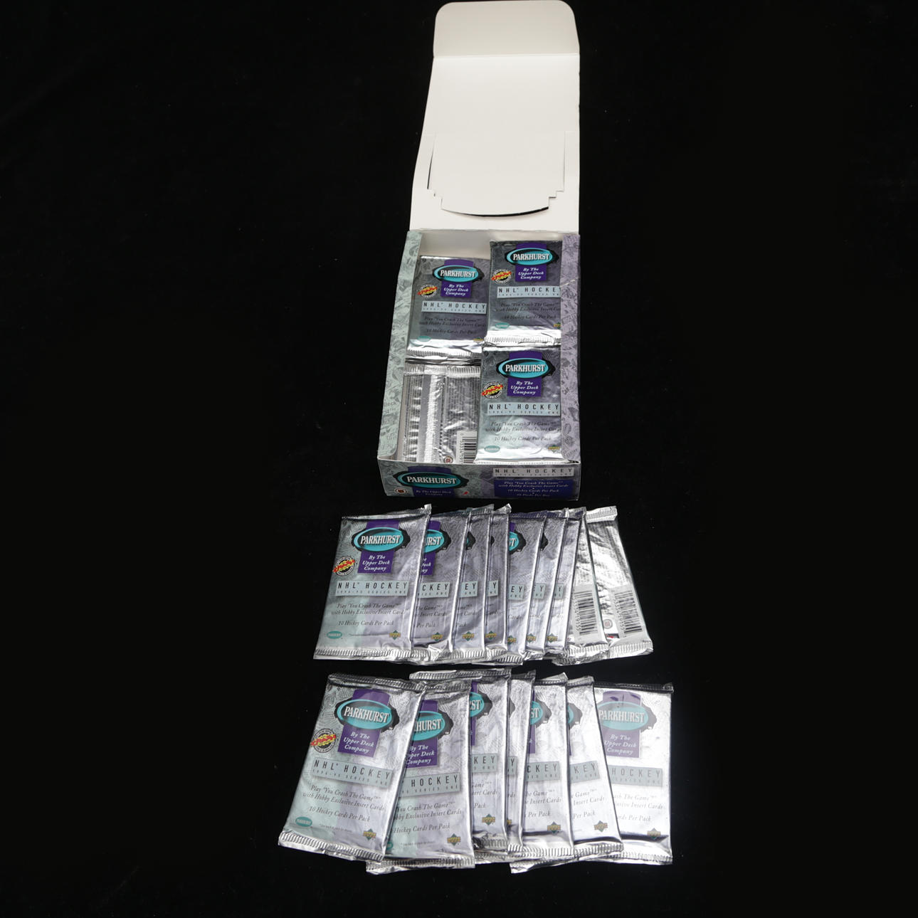 EISHOCKEY-BILDER, in Asche, Parkhurst, modern.