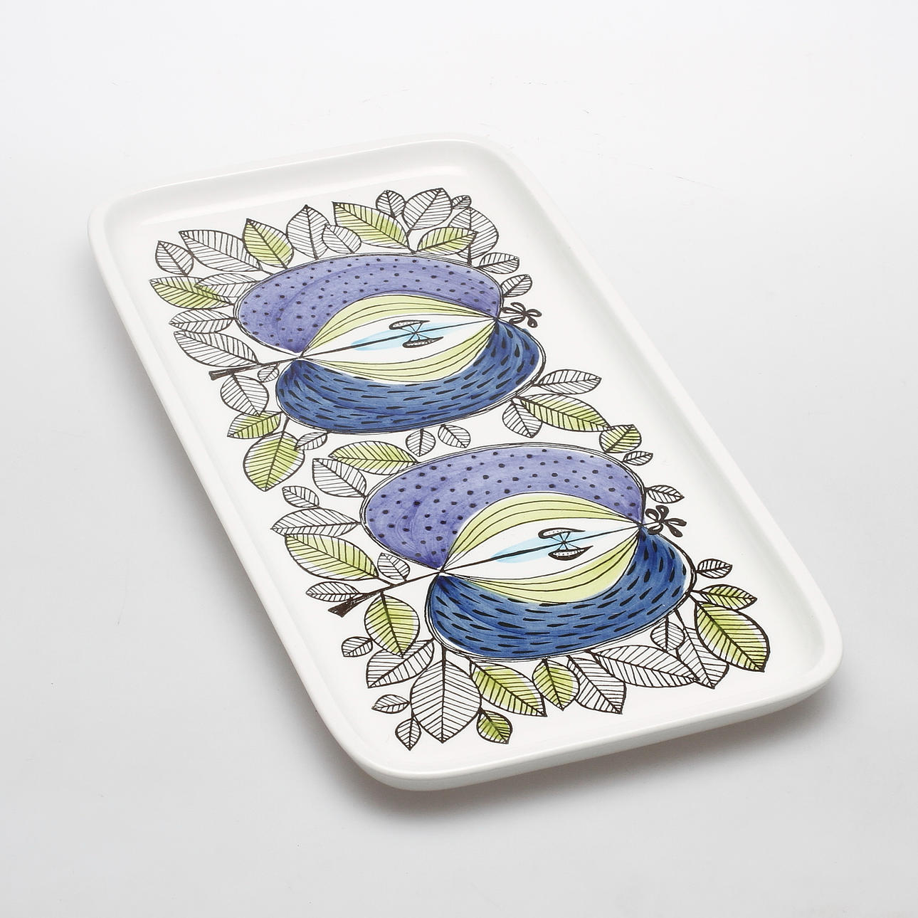 UPPLÄGGNINGSFAT, porslin, "Eden", Sigrid Richter, Rörstrand.