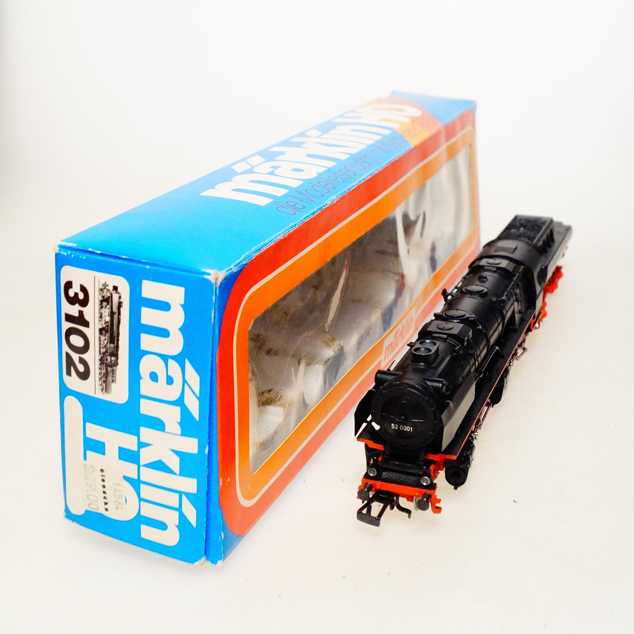 TRAIN VAPEUR LOCOMOTIVE Märklin HO 3102 70s ANCIEN