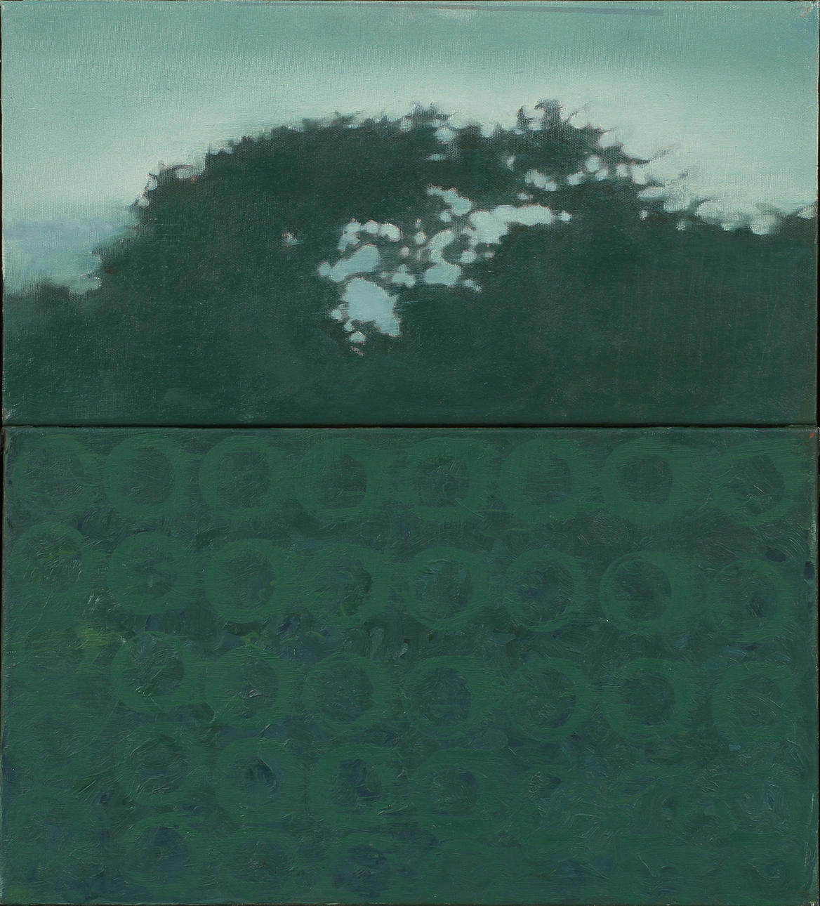 CHRISTER LIDHÄLL. "O.S.A", olja på duk, signerad och daterad 2010.