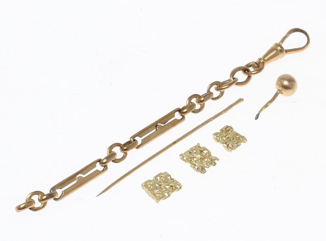 PARTI GULD 18k. Total vikt 9,7 gram.