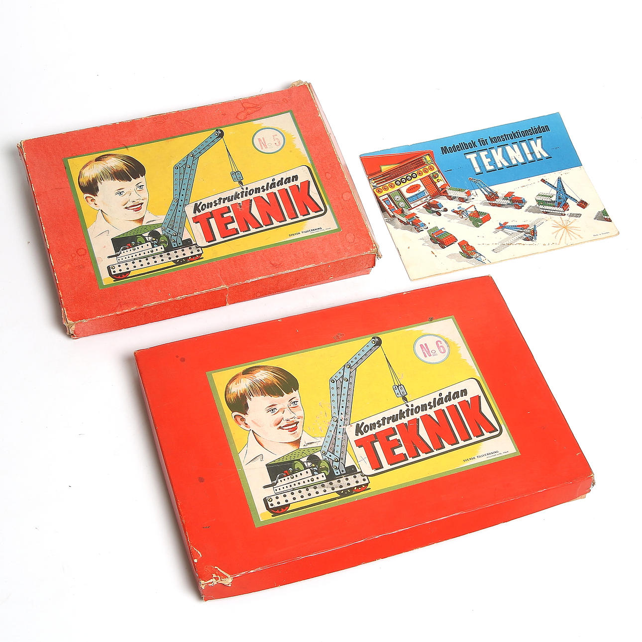 KONSTRUKTIONSLÅDAN TEKNIK, No. 5 & 6. Sverige. 1900-talets mitt.