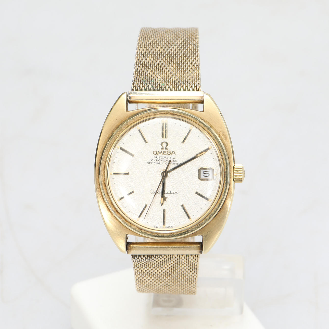 WRISTWATCH, Omega, automatic, chronometer, "Constellation”.