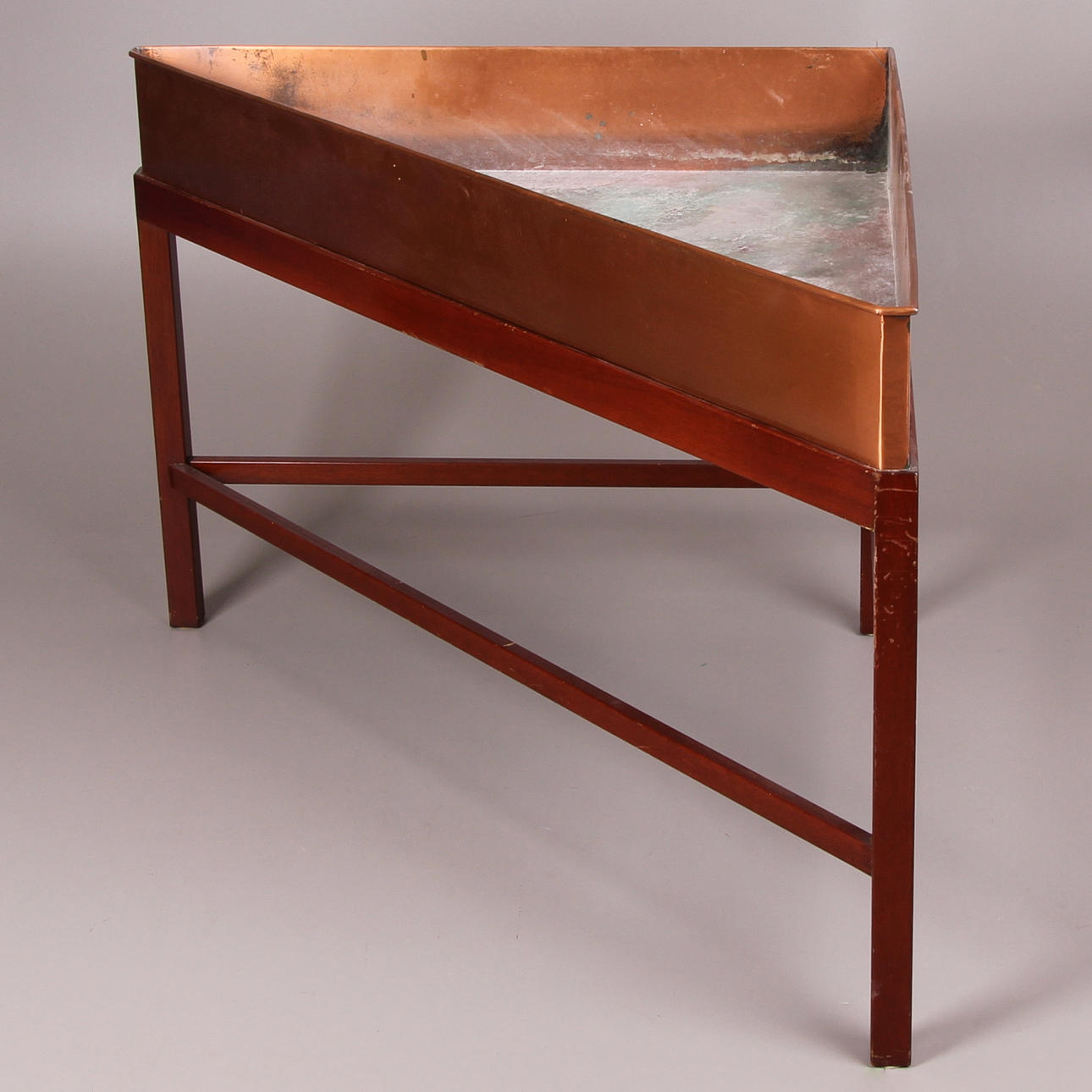 BLOMBORD, koppar och trä, 1900-talets andra hälft.