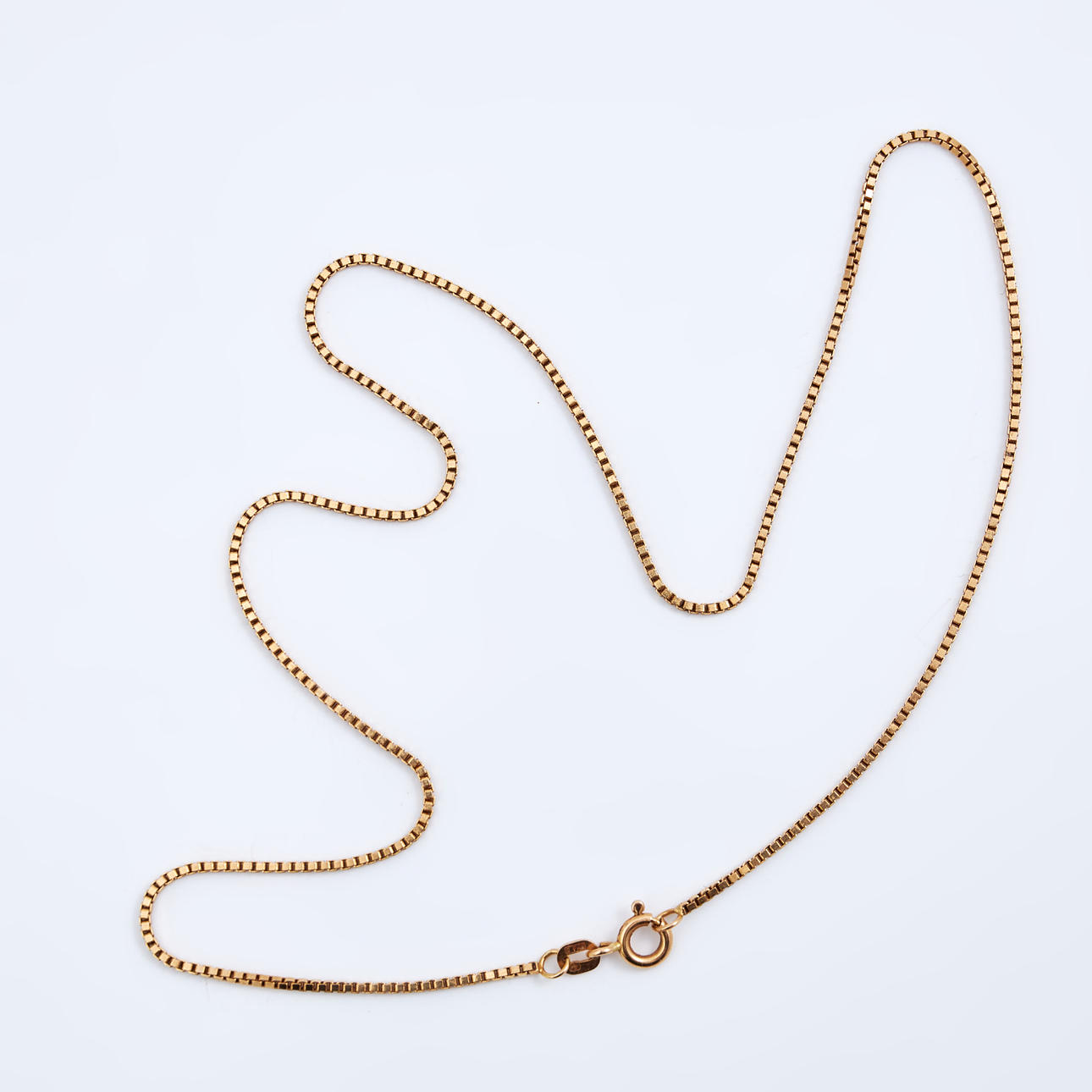 VENEZIAKEDJA, 18 k guld.