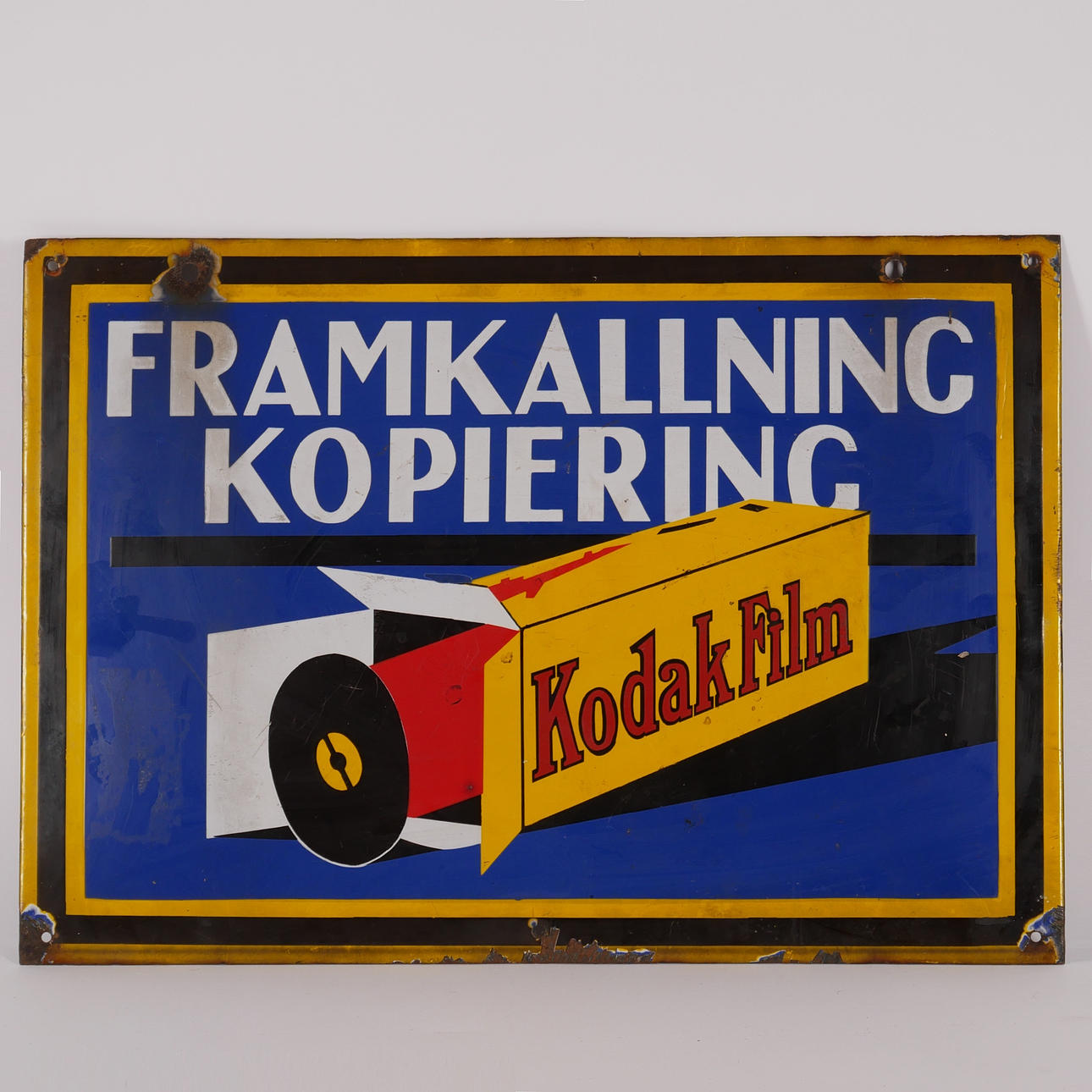 Emalikyltti, ”Kodak Elaboration Copying”, 1920-luku.
