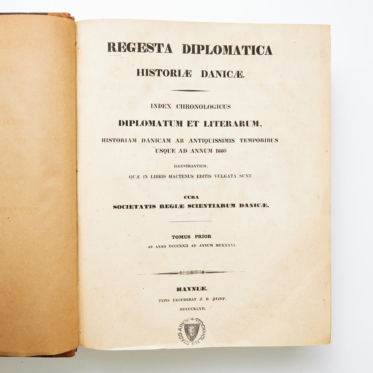 REGESTA DIPLOMATICA TANSKAN HISTORIA (6).