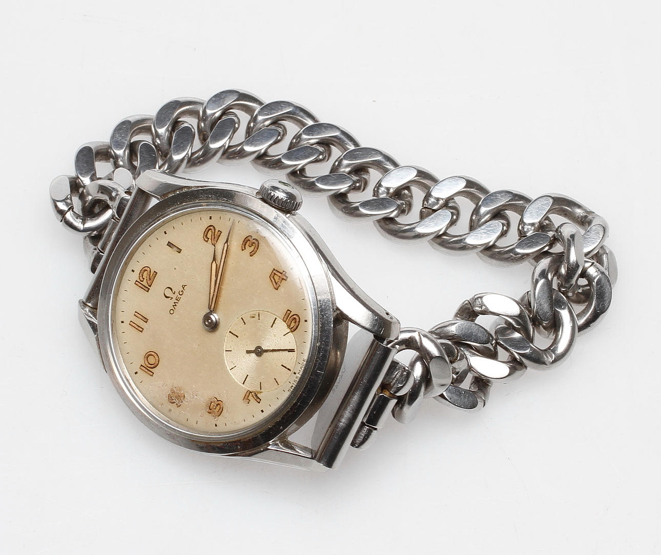 ARMBANDSUR, Omega, stål, 1900-talets andra hälft.