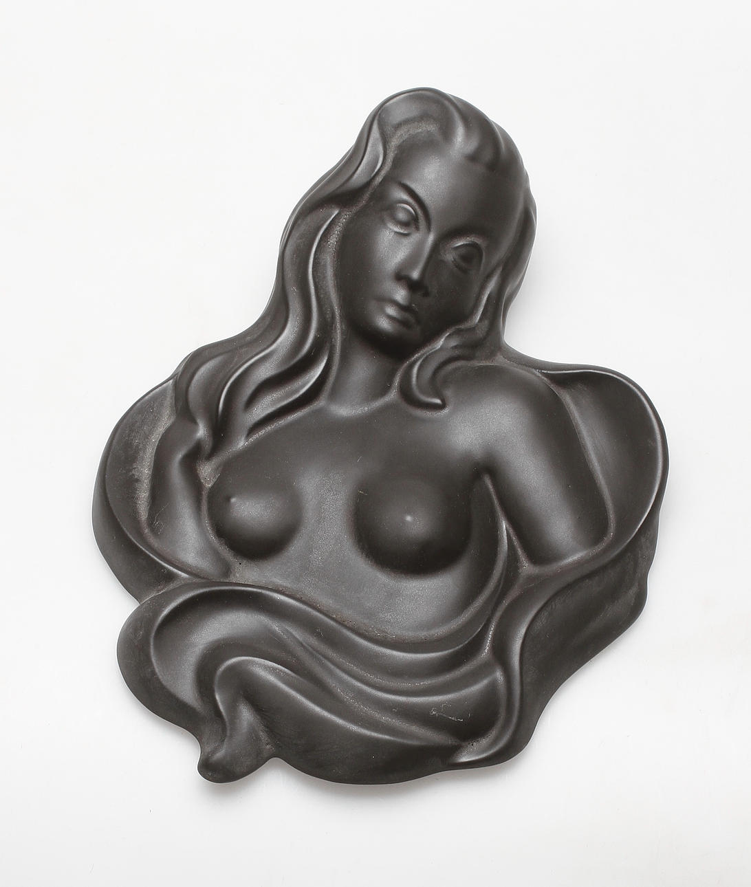 VÄGGRELIEF, keramik, 1900-talets andra hälft.