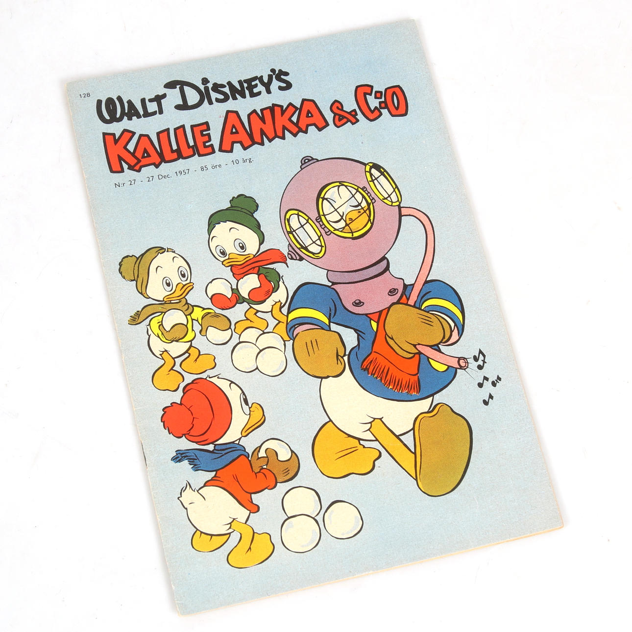 TEGNESERIE, Donald Duck & C:o. nr 27. 1957.
