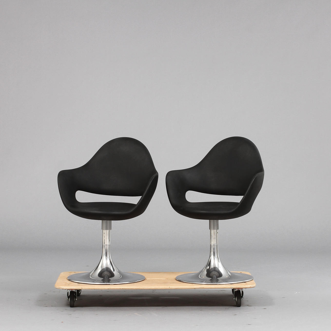 KARMSTOLAR, 6 st, Bartolomei design, Italien.